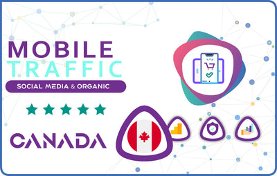 Buy Canada Social Media And Organic Mobile Website Traffic