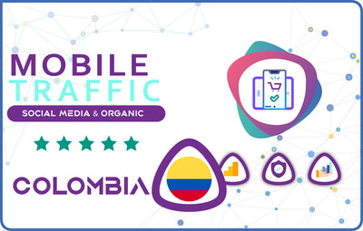 Buy Colombia Social Media And Organic Mobile Website Traffic