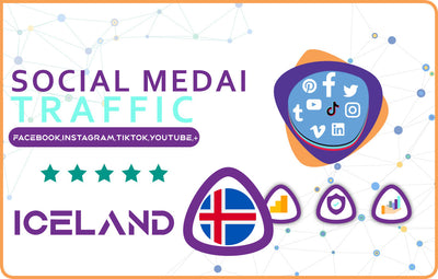 Buy Iceland Social Media Website Traffic