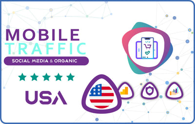 Buy Usa Social Media And Organic Mobile Website Traffic