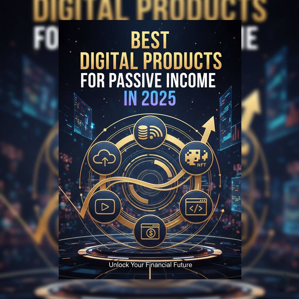 Best Digital Products for Passive Income in 2025