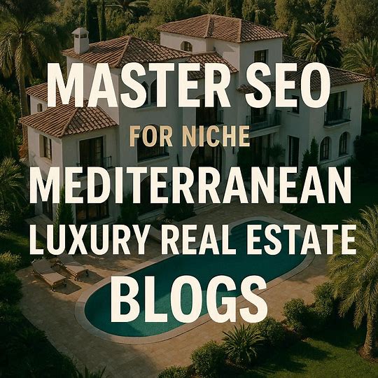 Master SEO for Niche Mediterranean Luxury Real Estate Blogs
