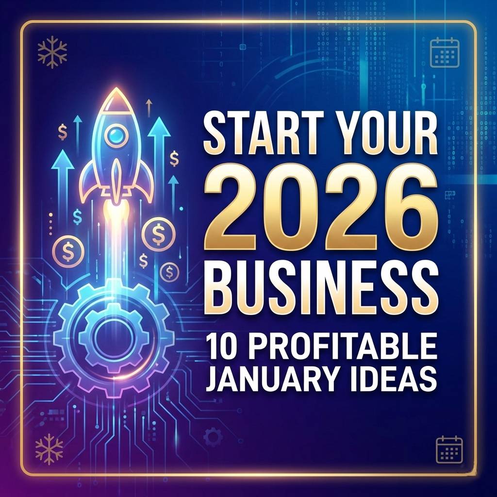 Start Your 2026 Business: 10 Profitable January Ideas