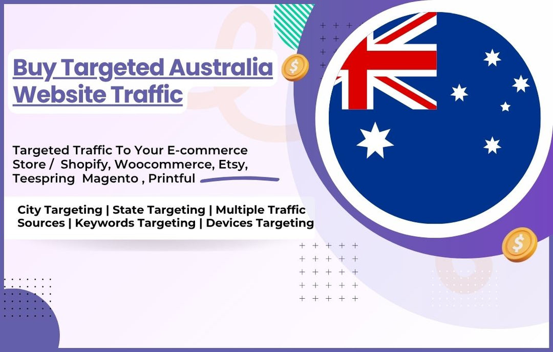 Buy Targeted Australia Website Traffic