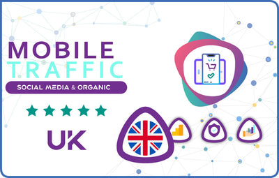 united kingdom mobile traffic | Social Media And Organic traffic