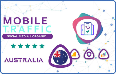 Buy Australia Social Media And Organic Mobile Website Traffic