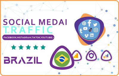 Buy Brazil Social Media Website Traffic