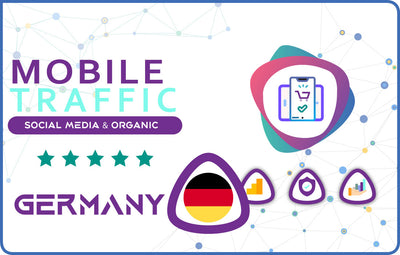 Buy Germany Social Media And Organic Mobile Website Traffic