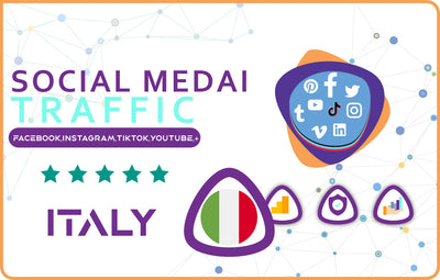 Buy Italy Social Media Website Traffic