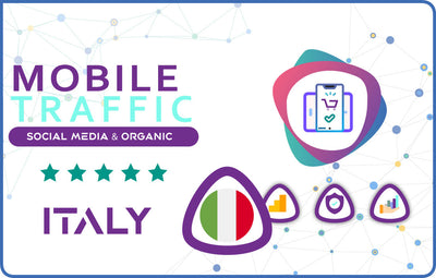 Buy Italy Social Media And Organic Mobile Website Traffic