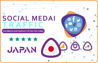 Buy Japan Social Media Website Traffic