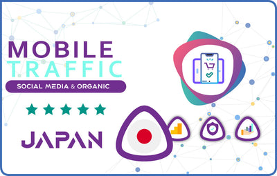 Buy Japan Social Media And Organic Mobile Website Traffic