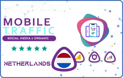 Buy Netherlands Social Media And Organic Mobile Website Traffic